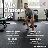 Amonax Gym Flooring Mats 60x60cm Interlocking EVA Foam 16 Tiles 64 sq ft view 7