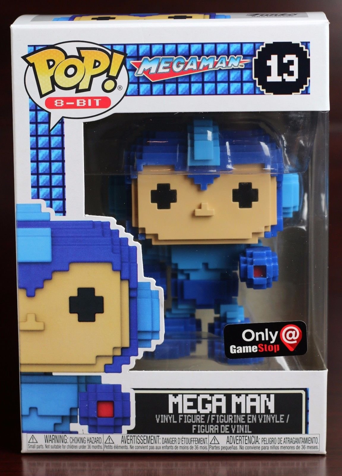Funko Mega Man 8 bits Pop! Figura de vinilo n.° 13 exclusiva de GameStop