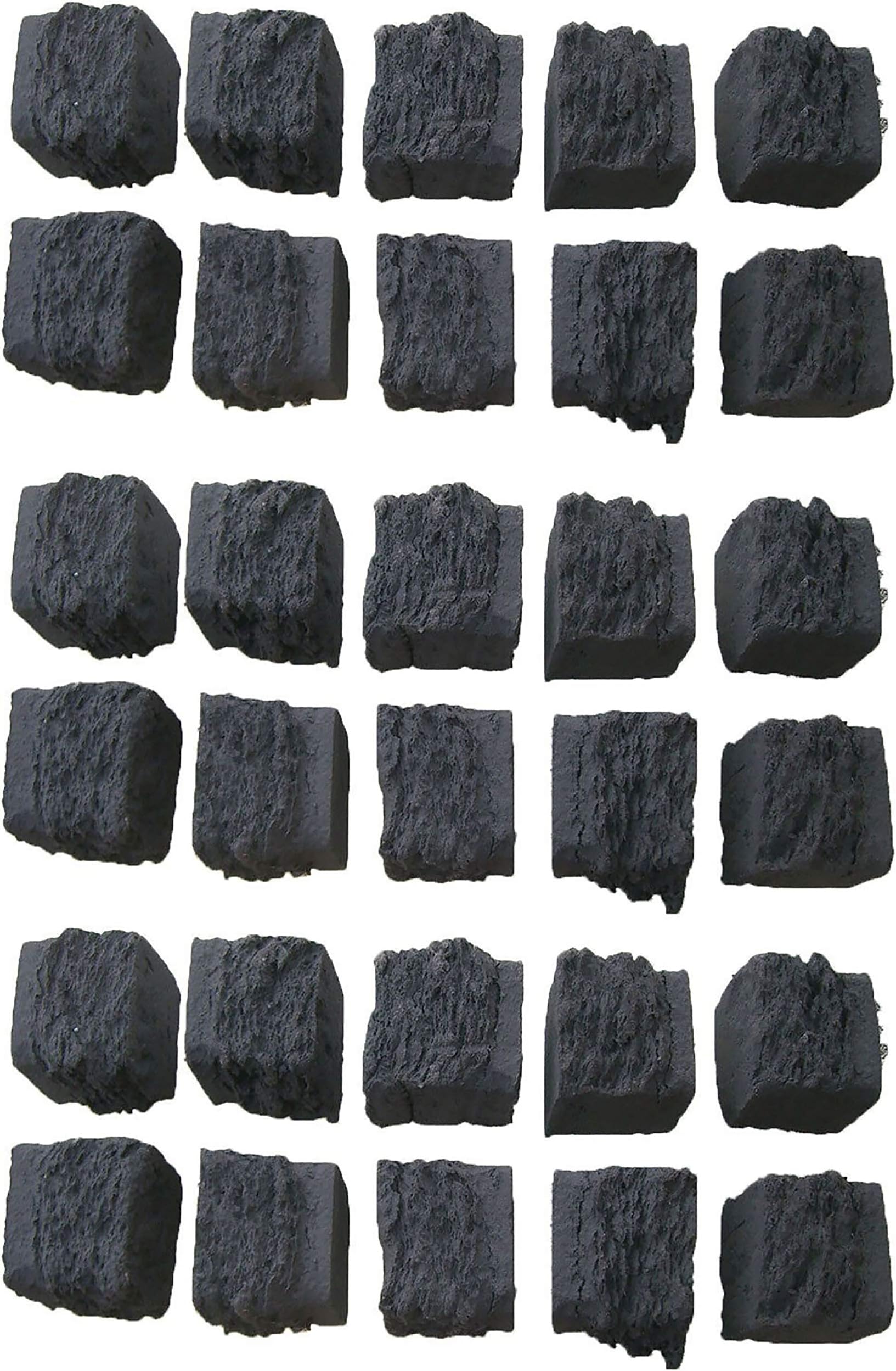 30 Gas Fire Medium Coals Replacement Replacements/Bio Fuels/Ceramic/Boxed