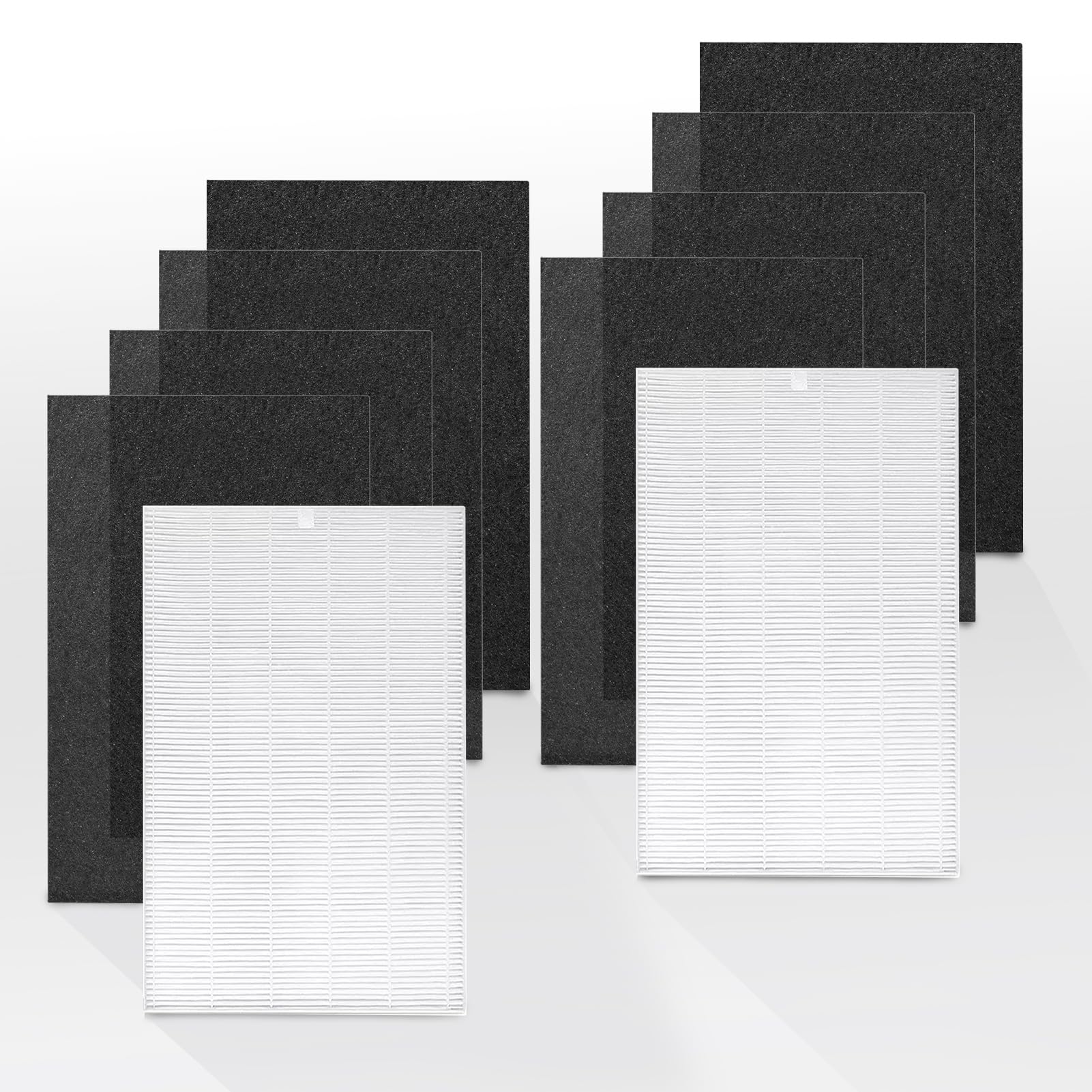 Photo 1 of Maostair 1216L H13 True HEPA Replacement Filter, Compatible with AP-1216L, 2 Stages with H13 True HEPA and Activated Carbon Filter Set (2 Pack)