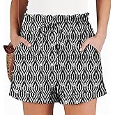 Angerella Women Casual Shorts Drawstring Comfy Elastic Waist Shorts Summer Pull On Short Pants with Pockets
