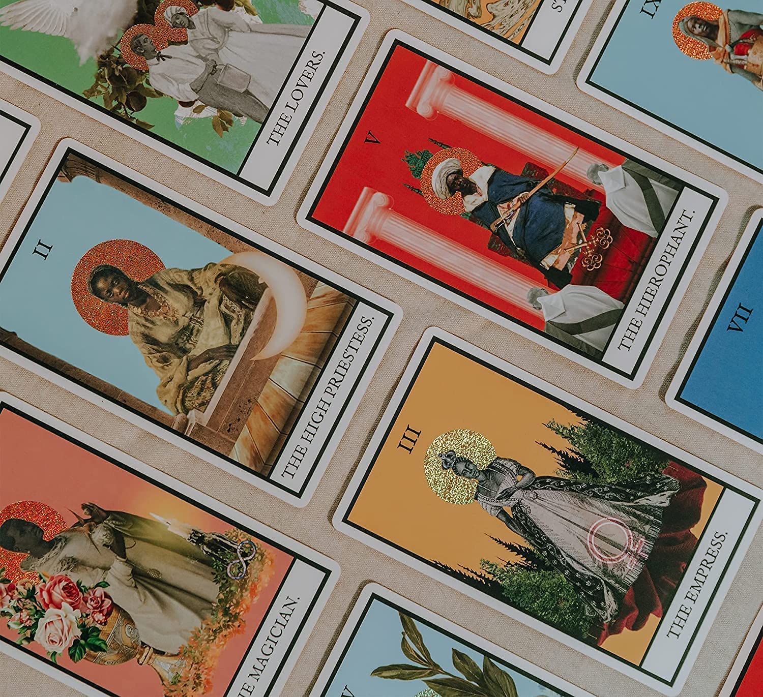 Tarot Card Variation (African Black Tarot Deck)
