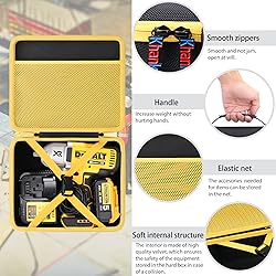 khanka Carrying Hard Case Replacement for DEWALT