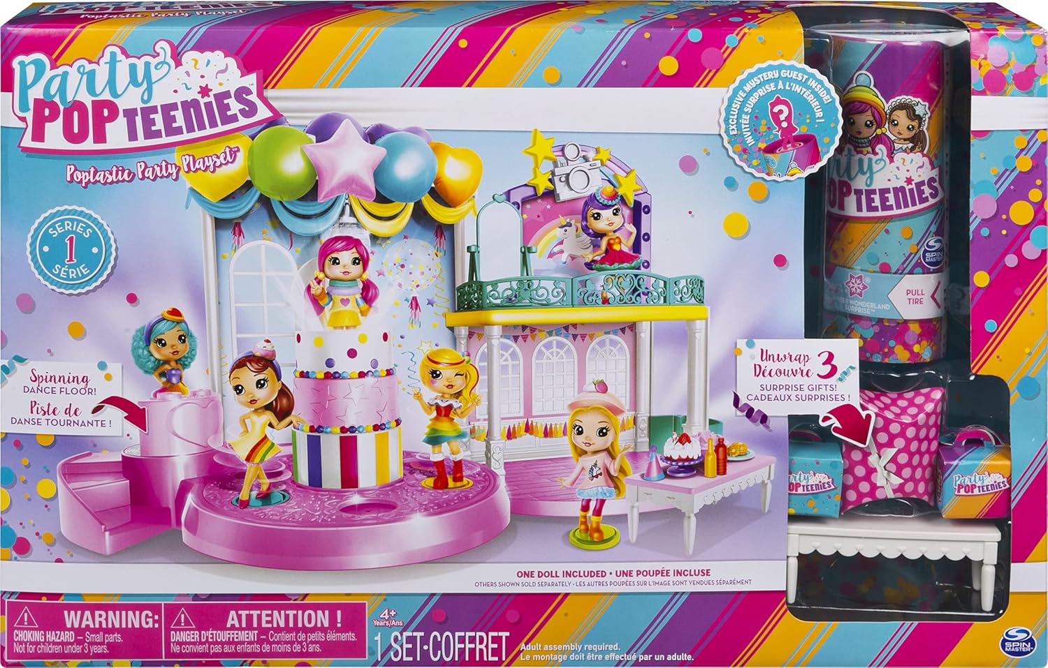 Poptastic Party Playset with Confetti 