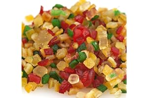 BEULAH'S Paradise Diced Fruit Mix Candied Fruit Glaze Special Mello bulk 10 pound box