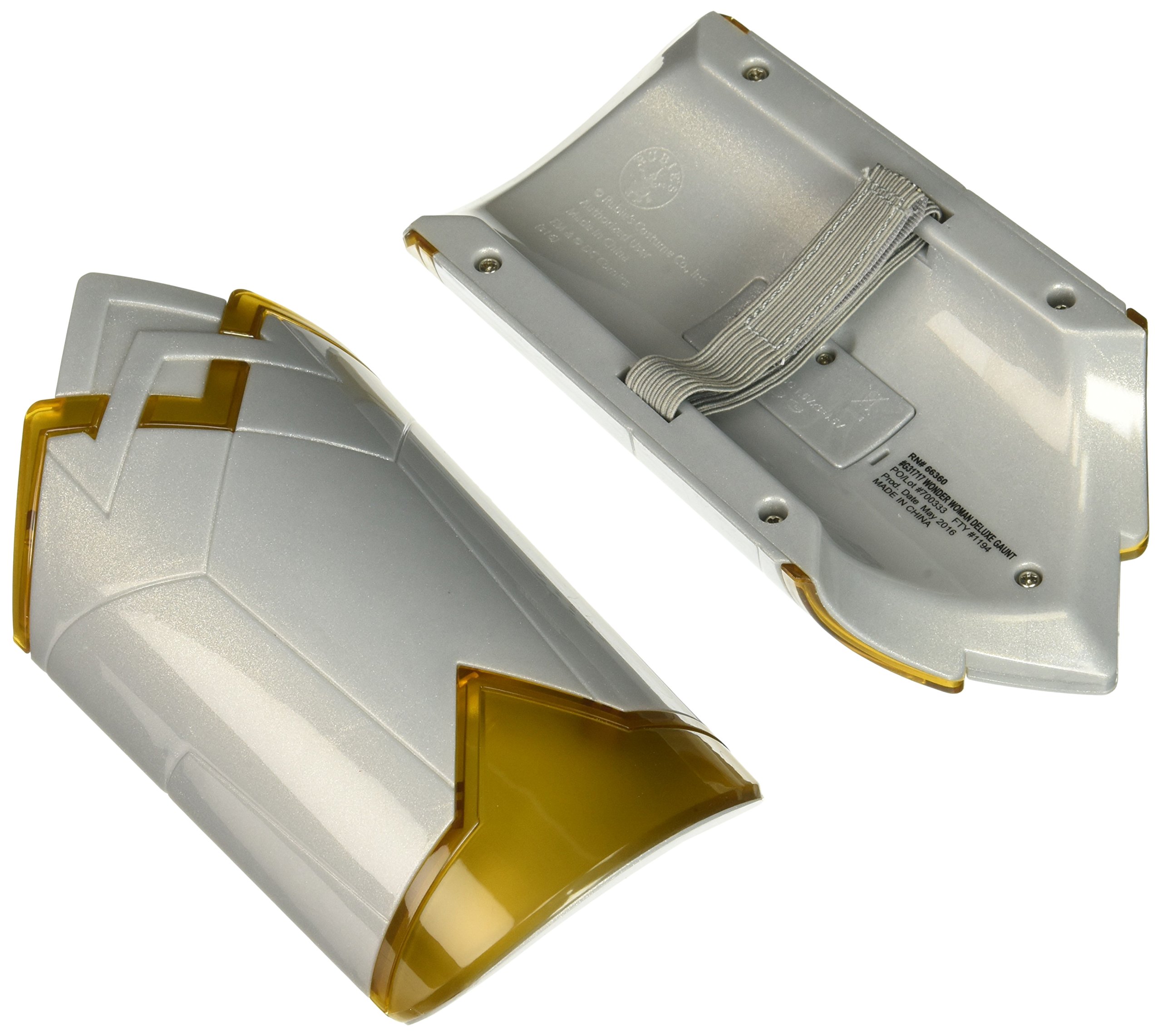 DC Dawn of Justice: Wonder Woman Light up Gauntlets for Kids by Rubies, Girl's No Size