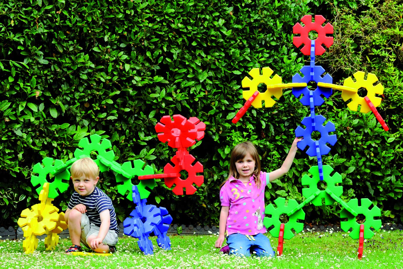 Polydron 80-1010 Giant Octoplay 40 Piece Set