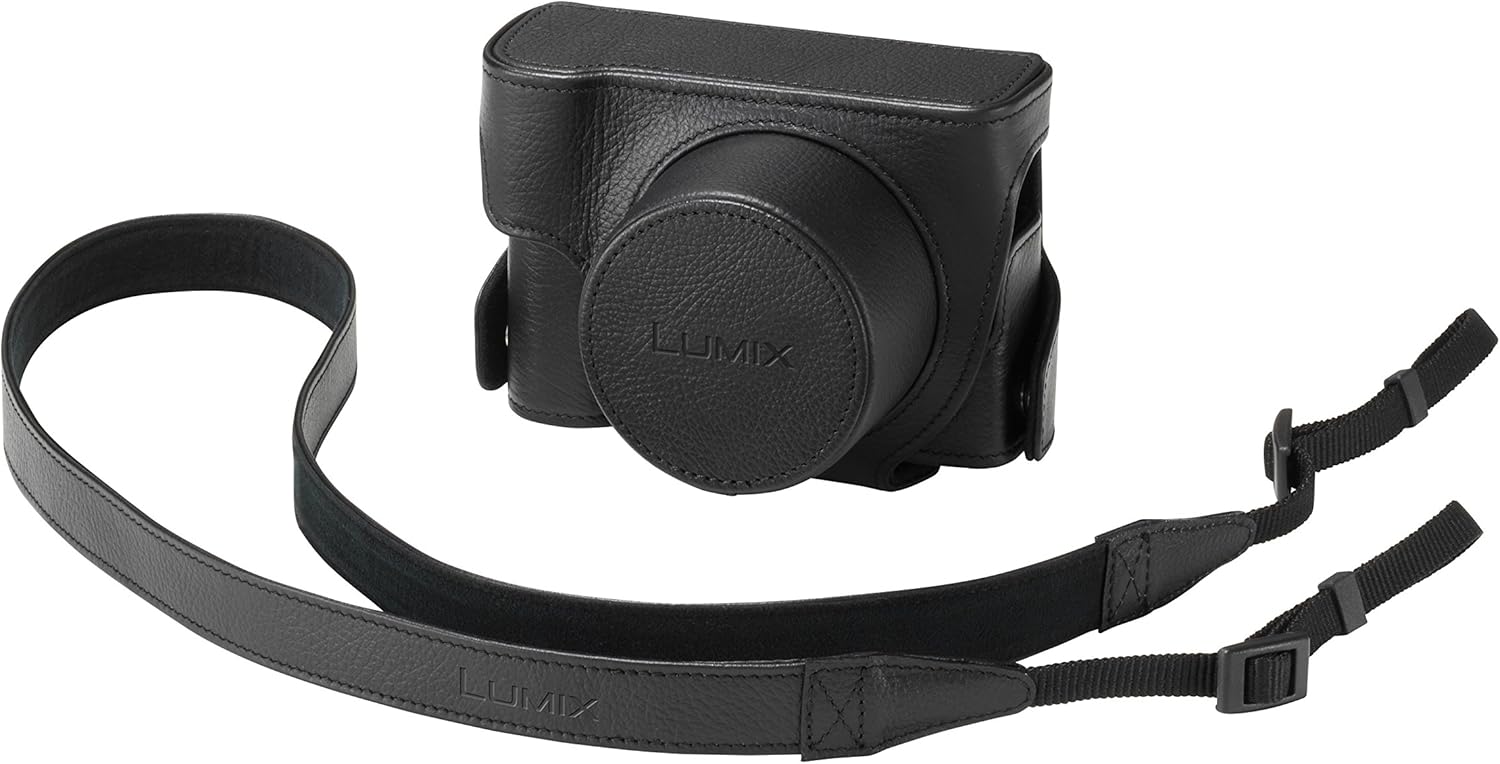 Panasonic DMW-CLX100EK - Funda para cámara DMC-LX100, Negro