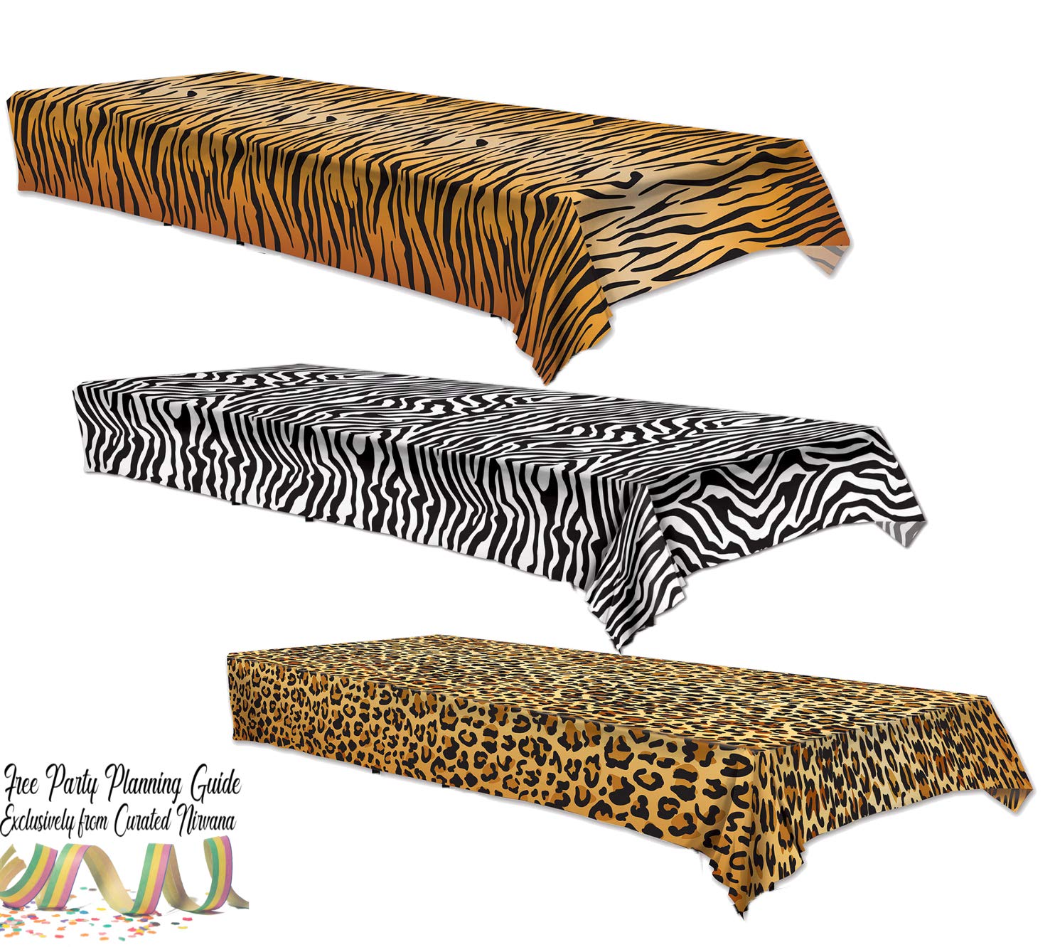 Best giraffe plastic table cloth