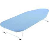 Whitmor Tabletop Ironing Board - Scorch Resistant Cover - Blue