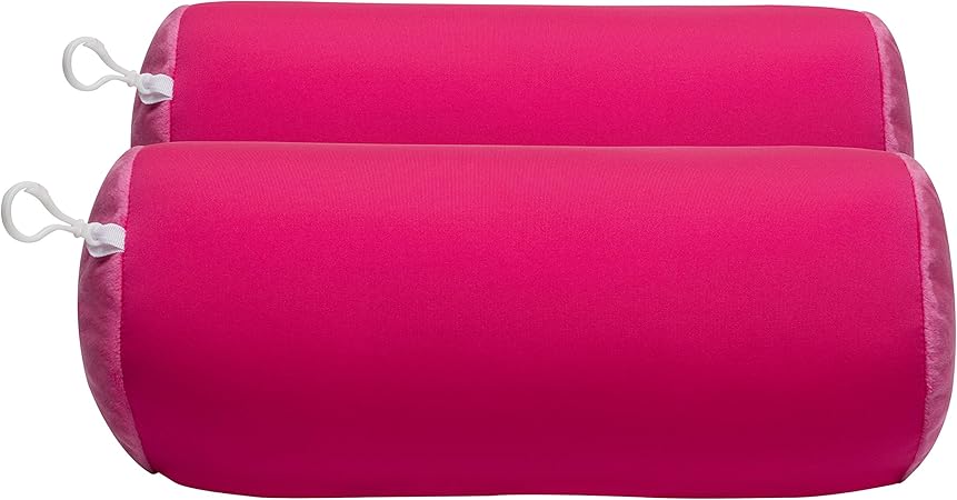 Amazon Com World S Best 2 Pcs Microbead Bolster Tube Pillows