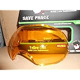SAVE PHACENew SUM2 Sport Goggles Mask Anti-Fog Replacement Lens - Yellow
