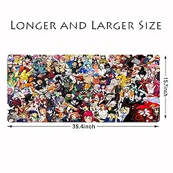 KINPLE Extended Large Gaming Mouse Pad, Full Desk