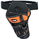 MELOTOUGH Left/Right Handed Belt Cordless Drill Holster for Tool Belt Drill Pouch Impact Driver Holster for Drill bits