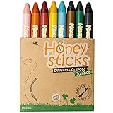 Honeysticks Jumbo Crayons (8 Pack) - Non Toxic