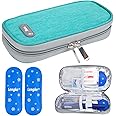 YOUSHARES Insulin Cooler Travel Case, Refrigerated Cooler Travel Case with 2 TSA Approved Ice Pack