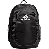 adidas Excel Backpack Durable Large Athletic Laptop Book Bag, Black/White, OSFA, Excel Backpack for Men & Women – Durable Large Athletic Laptop Bag Electronics