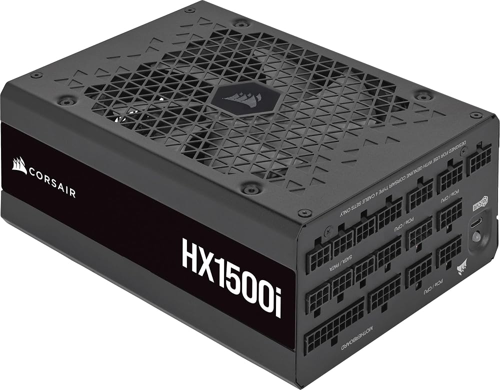 Corsair HX1500i Fully Modular Power Supply 1500W ATX 3.1 PCIe 5.1