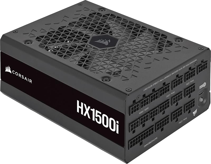 Corsair HX1500i Fully Modular Power Supply 1500W ATX 3.1 PCIe 5.1