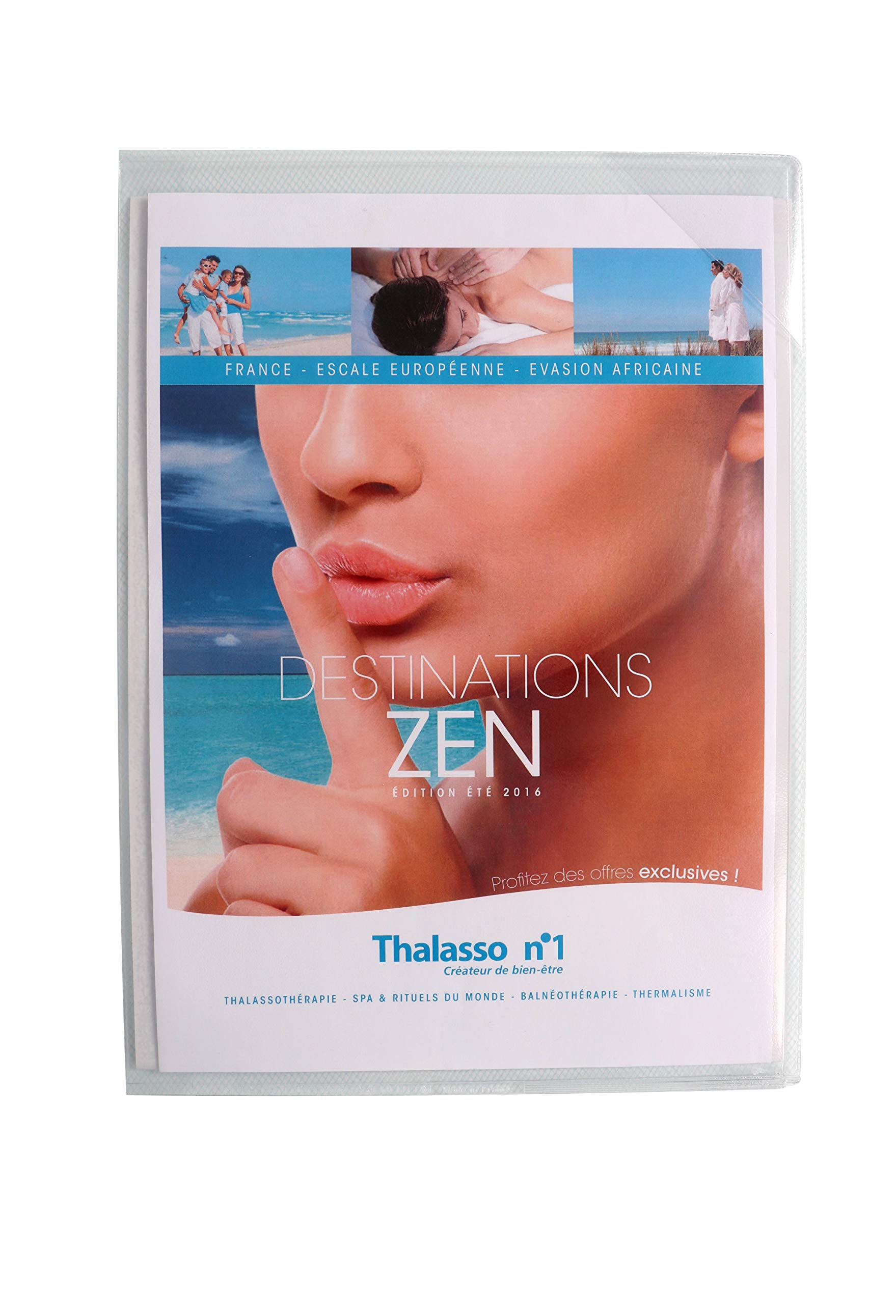 Tarifold ES 194773 – Pack of 5 Adhesive Sleeves Kang Easy Load, A4 Sign Holder, Removable, Corner Closure, Transparent