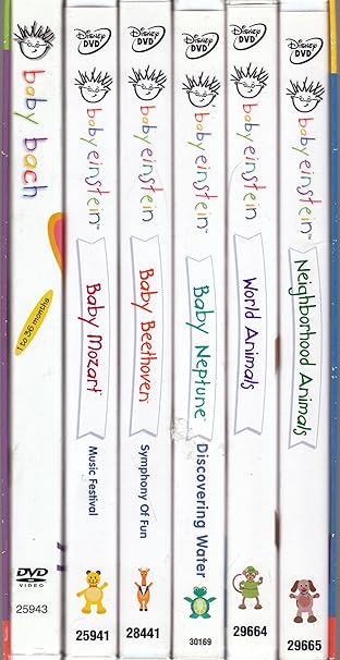 Baby Einstein Volume 1 Ages 0 1 Year 6 Dvd Box Set Movies Tv Amazon Com