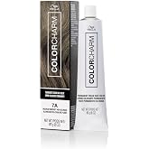 COLORCHARM Permanent Cream Hair Dye | Ash Blonde Color |100% Gray Coverage