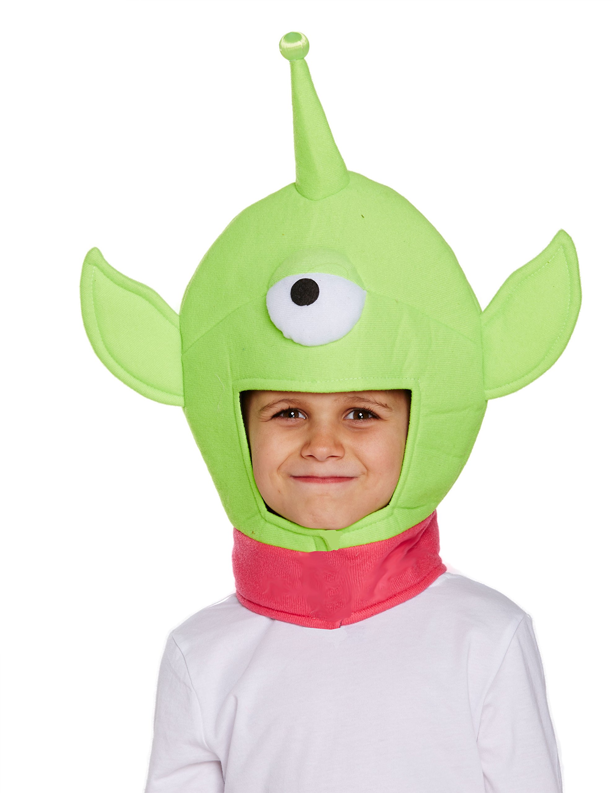 Lizzy Kids ONE EYED MONSTER Alien Space Head Boys Girls Toy Hat Story Fancy Dress UK