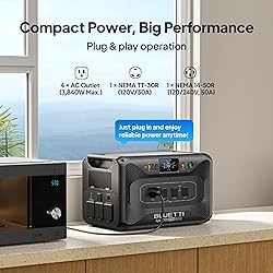 BLUETTI Apex 300 Portable Power Station with SolarX