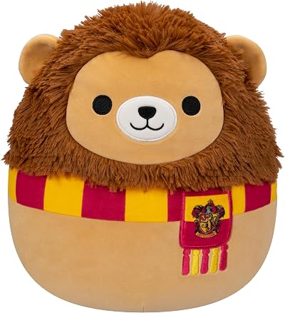 Squishmallows Original 10-Inch Harry Potter Gryffindor Lion Plush