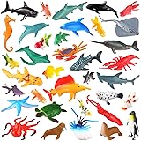 [36 Pack] Ocean Sea Animals Bath Toys for Party