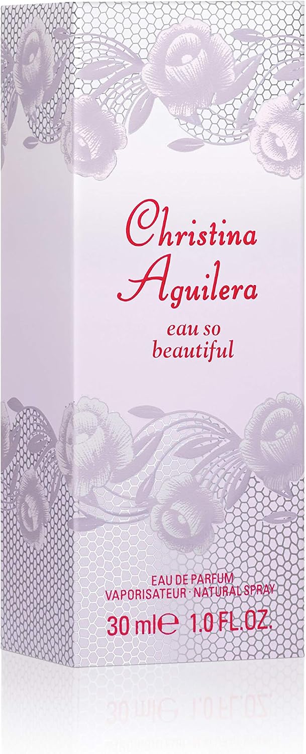 Christina Aguilera Eau So Beautiful Eau de Parfum, 30ml, Multicolor, 30 ml (Pack of 1) - Image 4