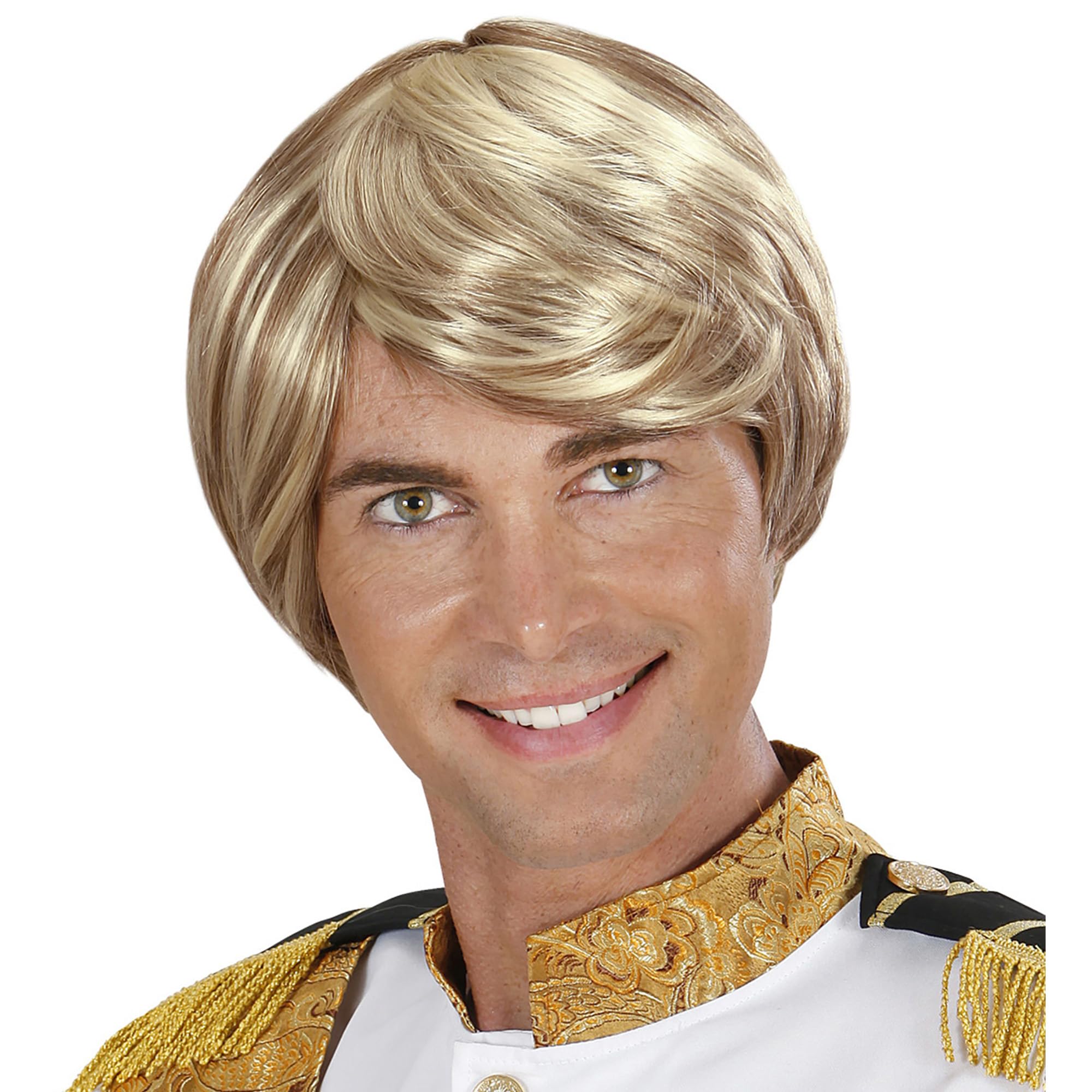 Prince Charming In Box Wig for Fancy Dress Costumes & Outfits Accessory