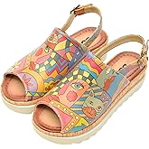 DOGO Platform Sandals Women - Vegan and Handmade Wedge Sandals for Women