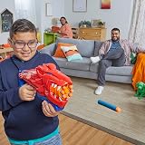 Nerf Lionfury Junior Blaster with 16 Elite Darts Kids Toy view 2