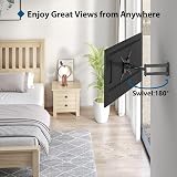 BONTEC TV Wall Mount 13-42 Inch Full Motion Tilt Swivel 360° VESA 200x200 view 3