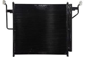 KOOL-VUE Kool Vue A/C Condenser Compatible with 2004-2015 Nissan Titan, Fits 2005-2015 Nissan Armada, Fits 2004-2010 Infiniti QX56, Fits 2004 Nissan Pathfinder Armada With Receiver Drier 921009GF0A