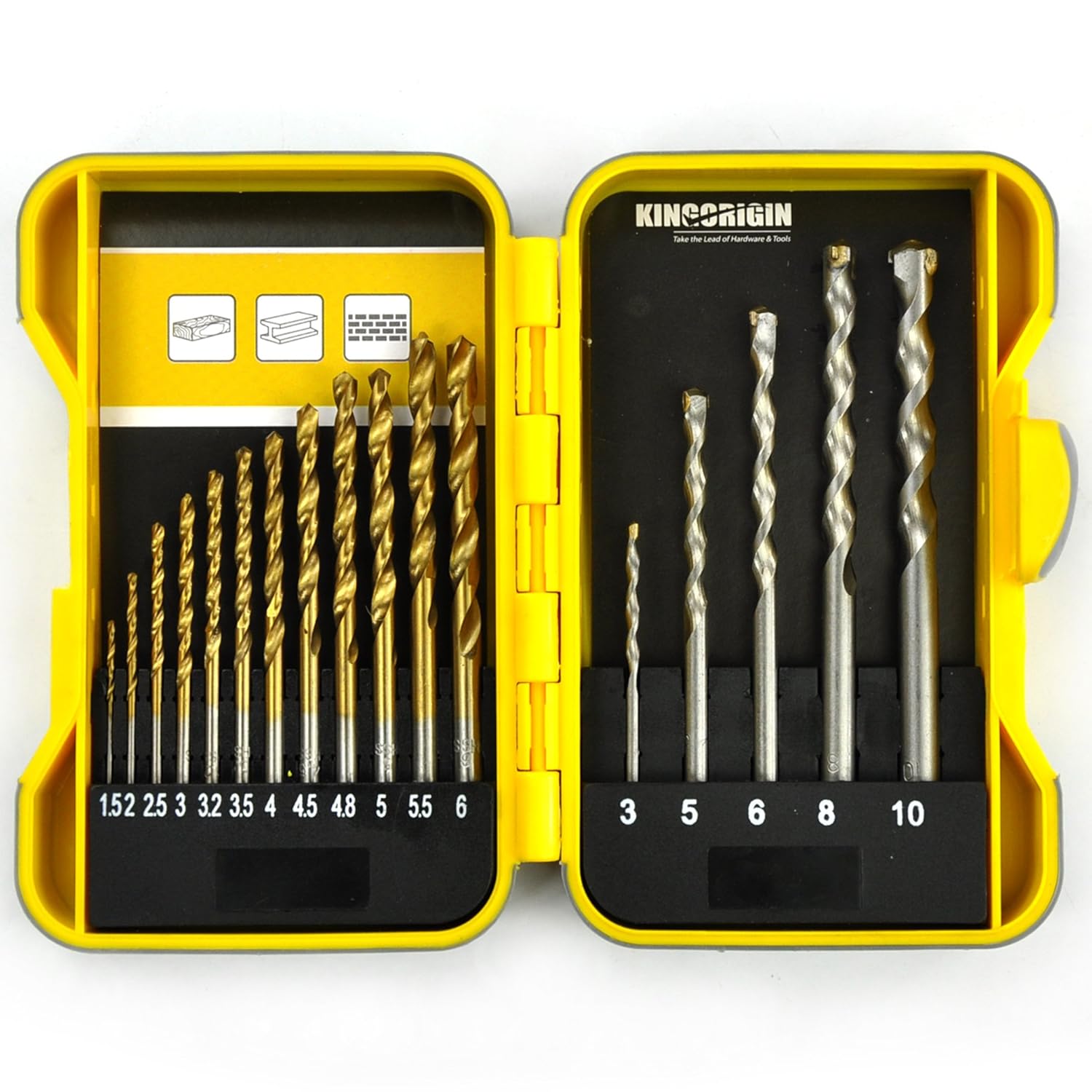 Great Value 17pcs Drill Bit Setdrill Drive Accessory Setdrill Bitsdrill Bit Setdrill Setdrilling Driving Kittoolstool Kittool Sethome Repair
