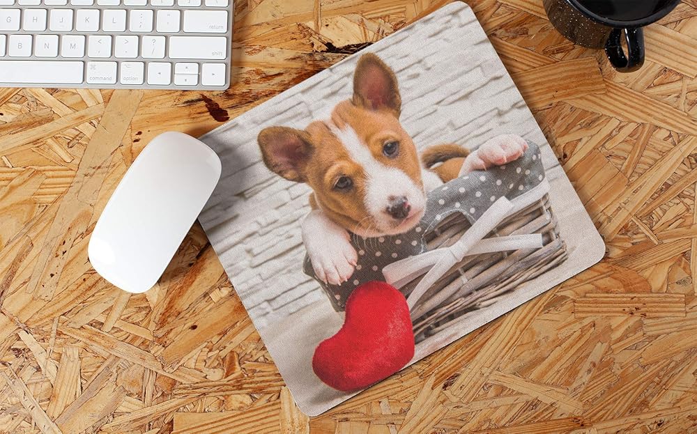 Cute Puppy Dog Non Slip Mouse Mat/Mouse Pad Amazon.co.uk Handmade