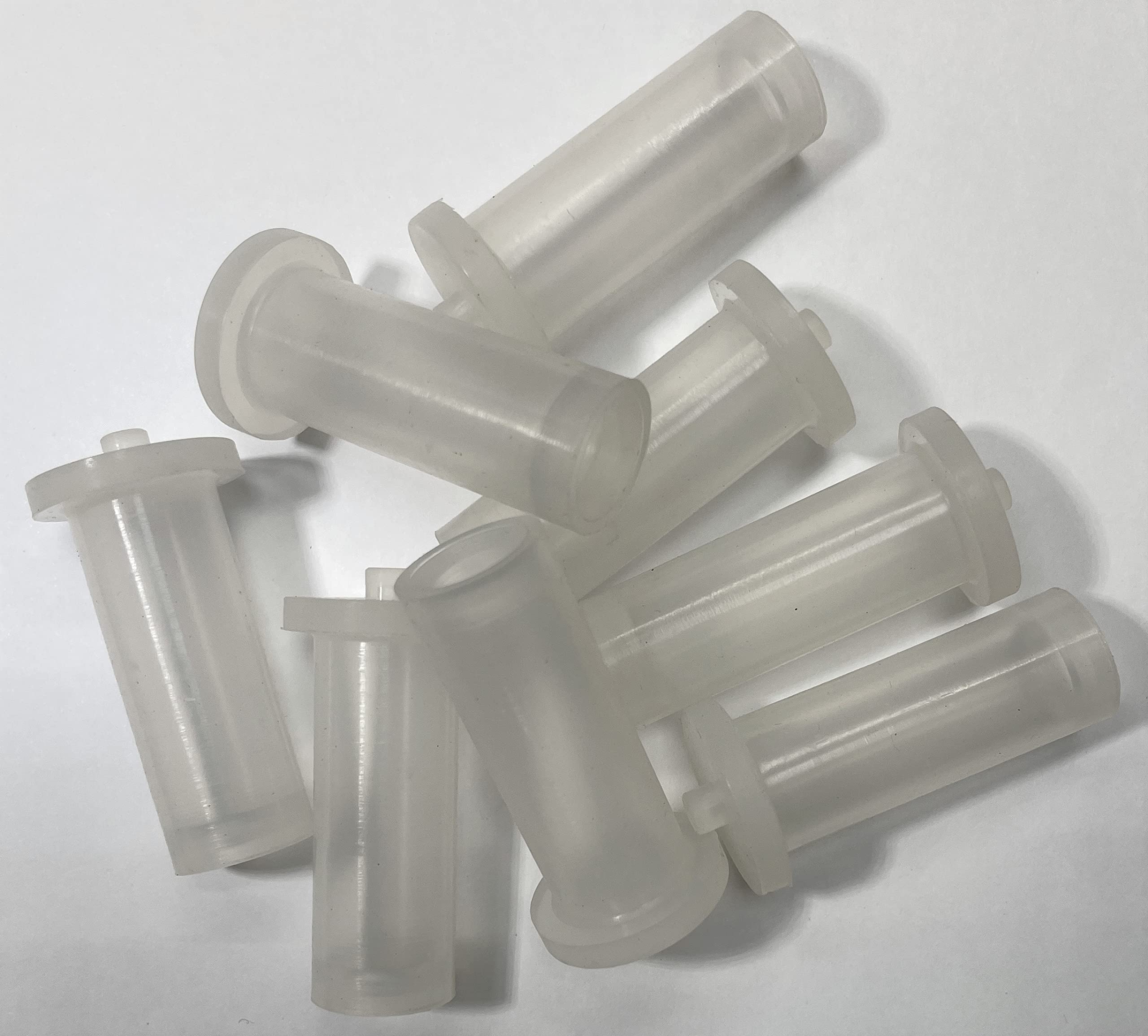 dexierp Protection Force Easy Cap For OD 9.5mm 3/8 Inch (Pack of 8) Ribp Tube Expanded Tube Openning Long Tube Pipe Post End Cover Screw Thread Protectors Elastic Rubber