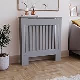 Vida Designs Chelsea Olive Grey Radiator Cover Small H82xW78xD19cm