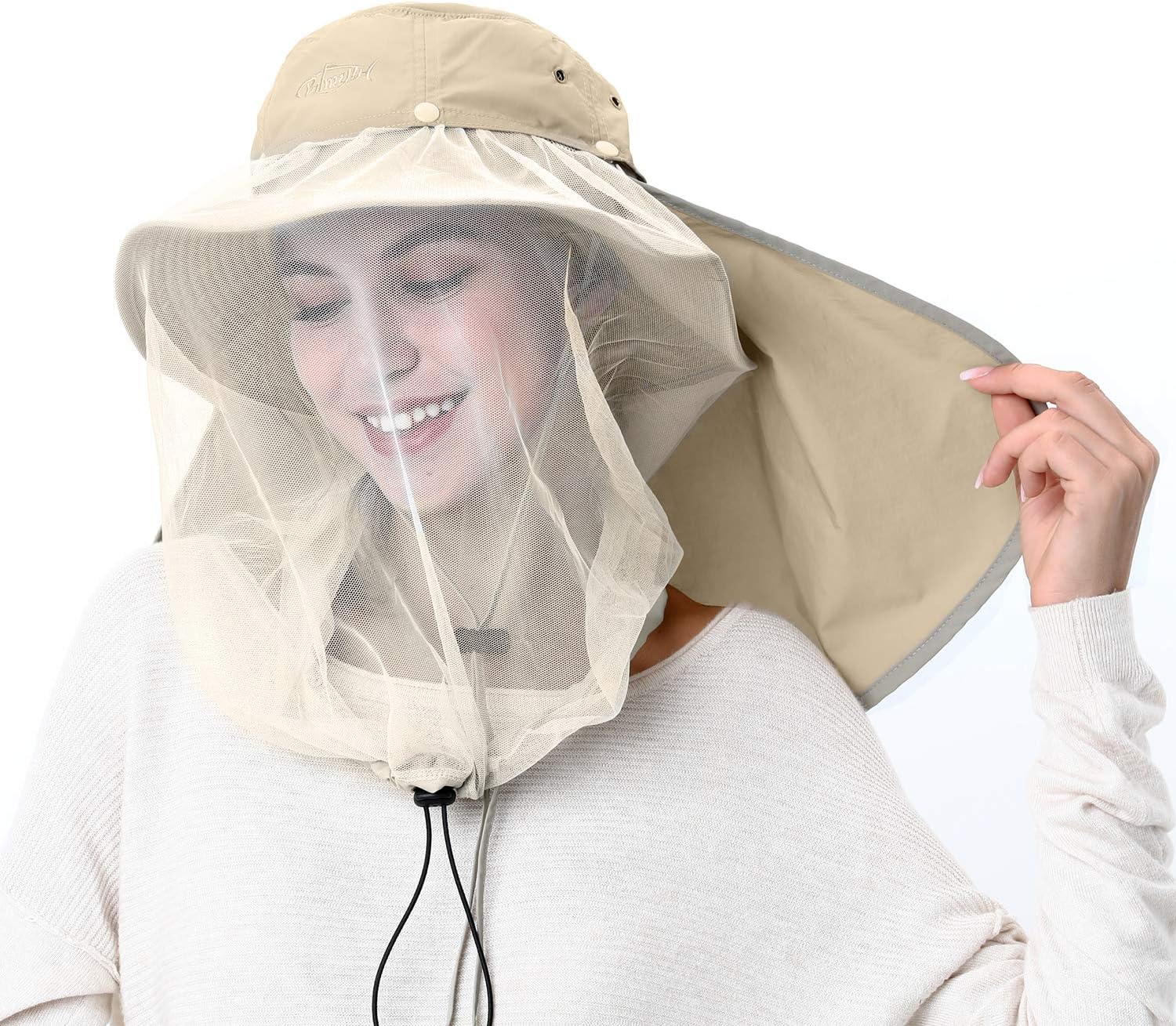 PalmythPalmyth Head Net Hat, Sun Hat Safari Hat