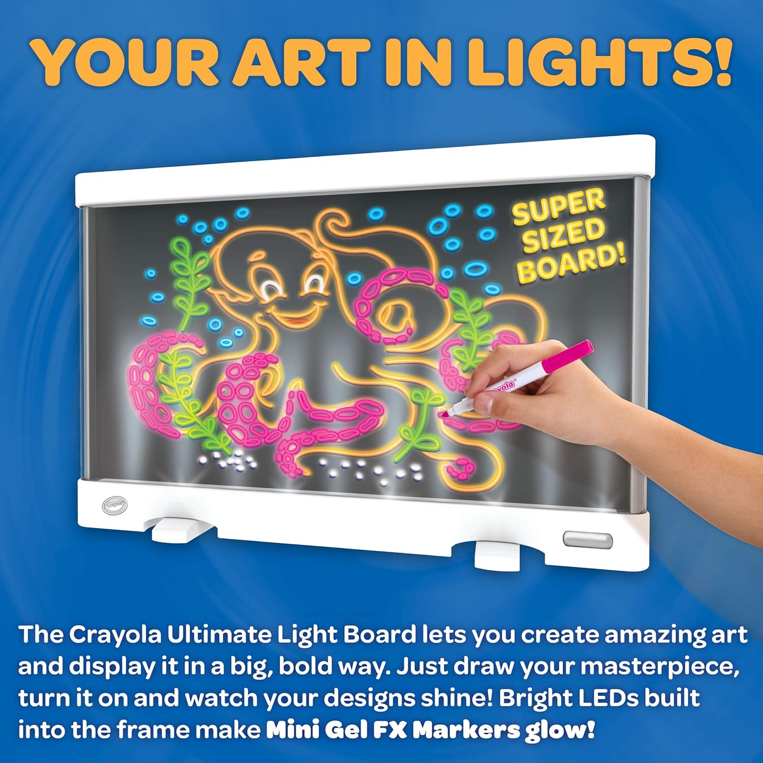 crayola ultimate light board argos