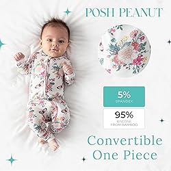 Posh Peanut Convertible Baby Sleepers - Girls