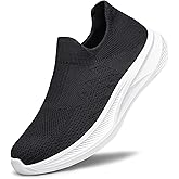 Men's Slip On Walking Shoes Comfortable Lightweight Breathable Socks Shoes Casual Mesh Tennis Gym Running Sneakers