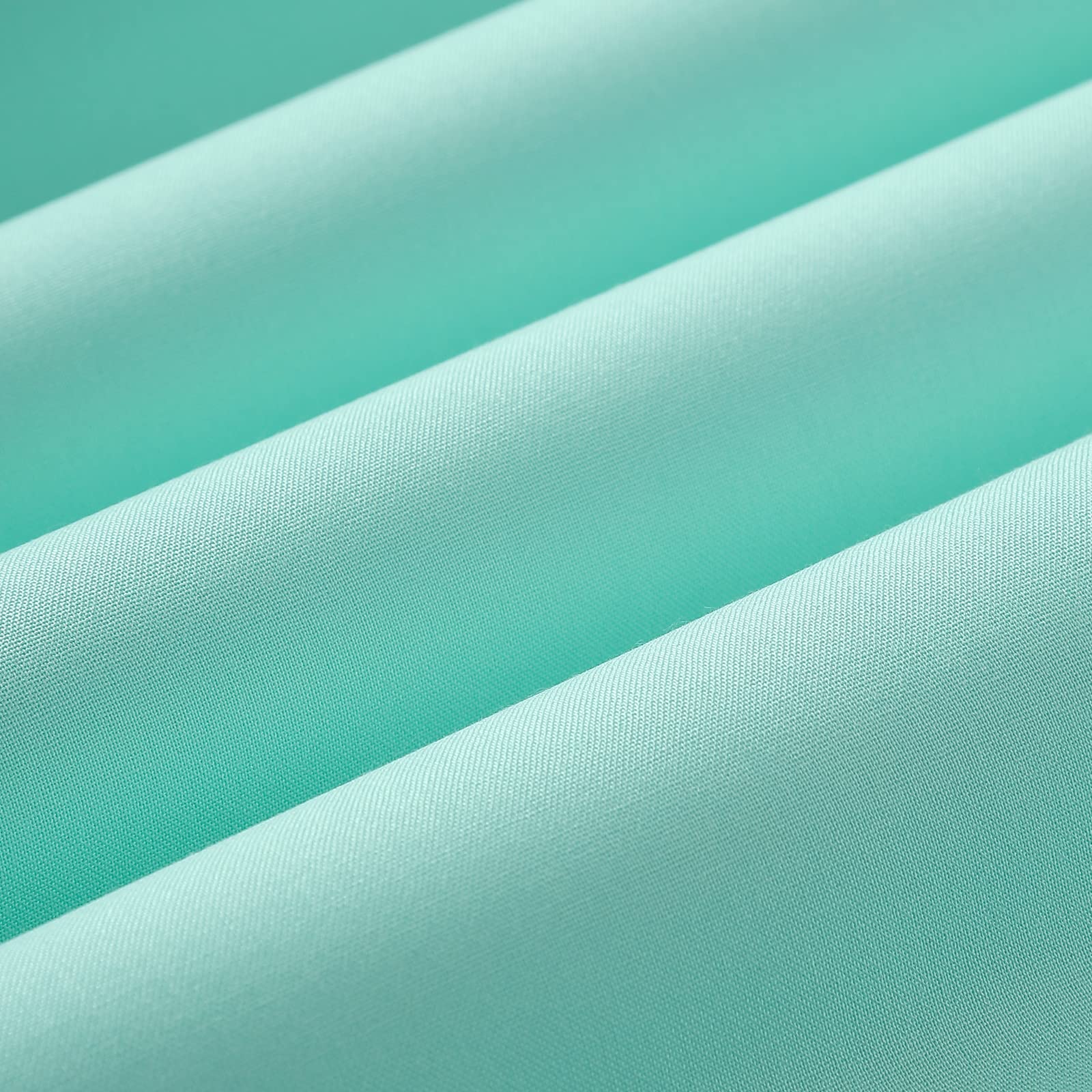 Wooqu Book Cloth, Fabric Surface and Paper Backed, Easy to Use, Strong, 17x29”, for Book Binding, Mint Green