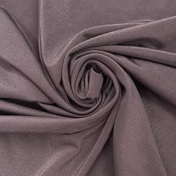 Texco Inc Solid 4-Way Stretch Venezia Polyester