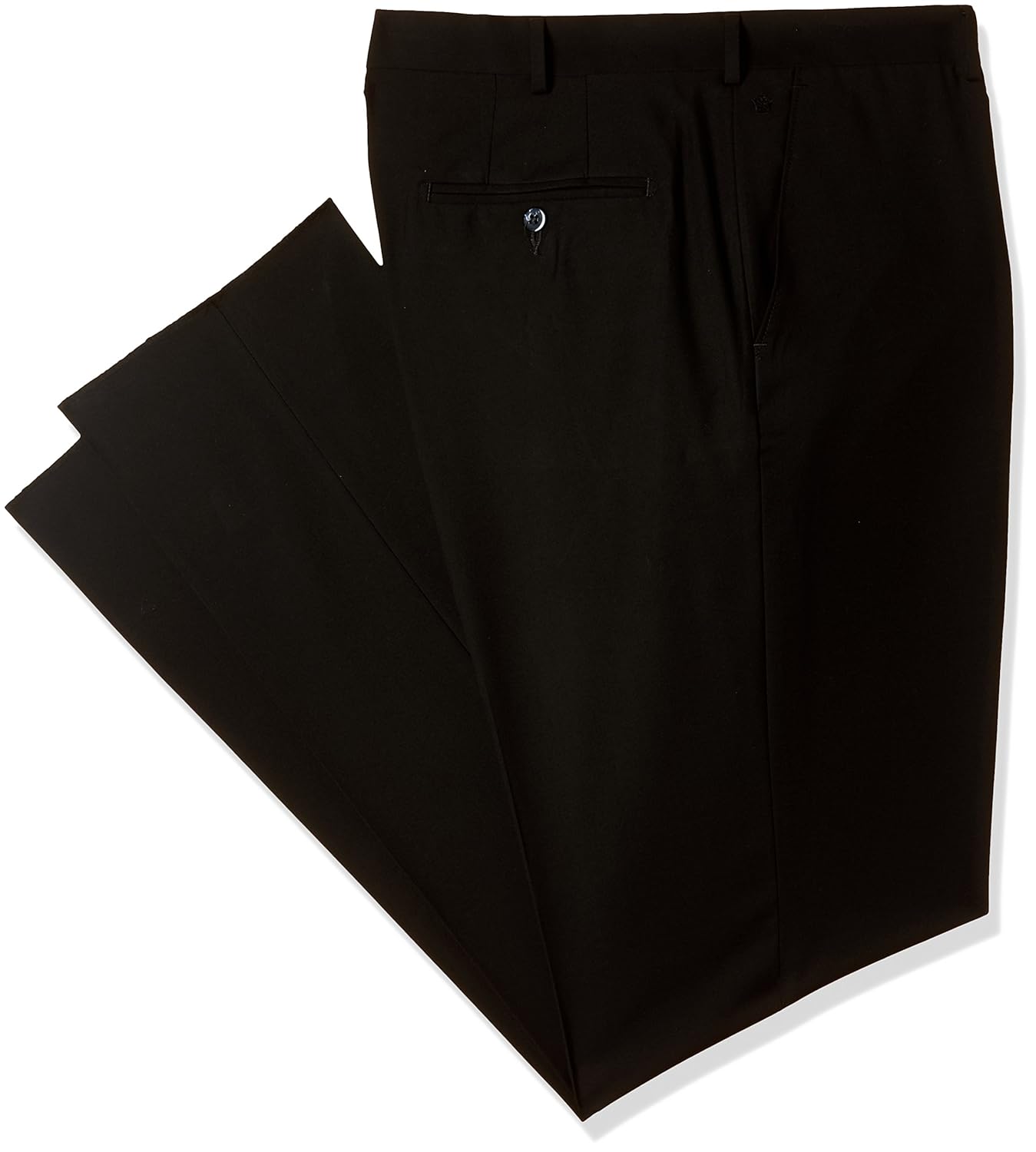 louis philippe men's straight fit formal trousers