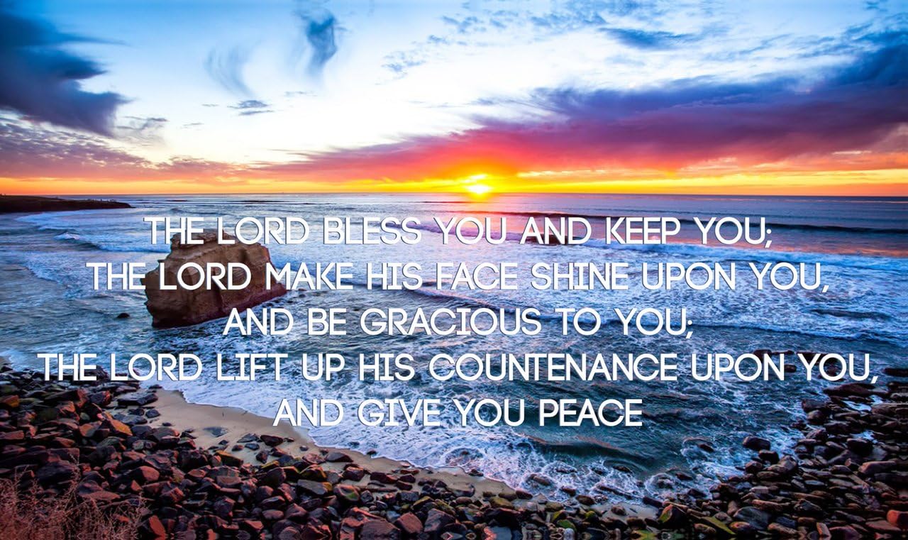 Christian / Bible Verse Quality Canvas Picture Wall Art - Size 24" x 14" Ref:127