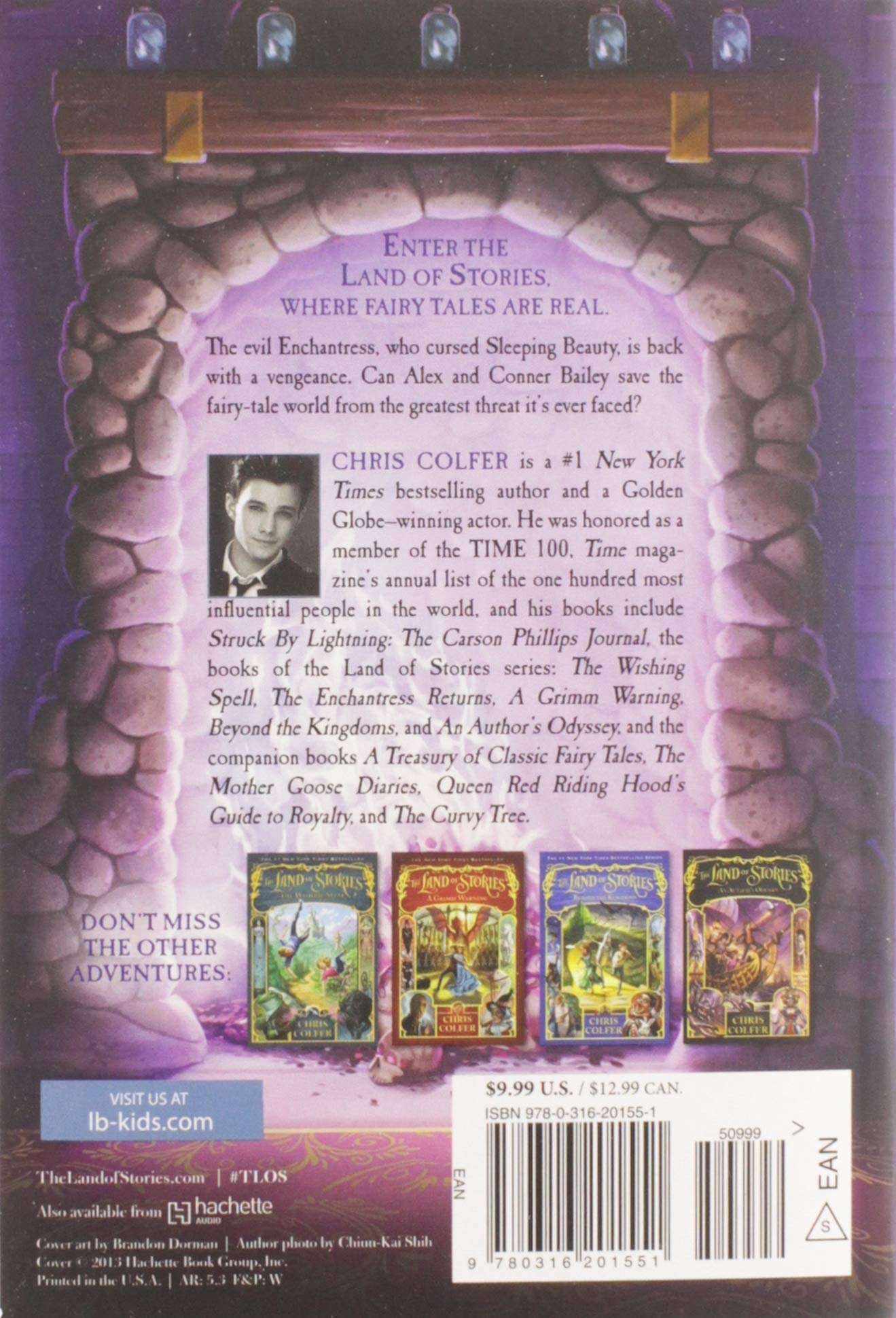 The Enchantress Returns The Land Of Stories 2 Chris Colfer Brandon Dorman 9780316201551 Amazon Com Books