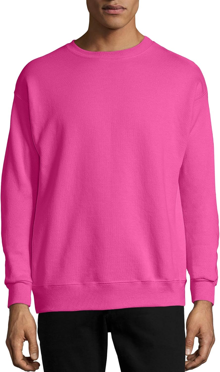 Hanes Men's EcoSmart Fleece Sweatshirt (Pack of 2) at  Men’s Clothing store